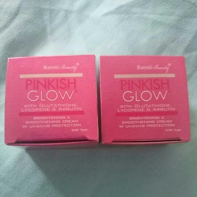 pinkish glow cream