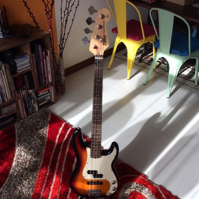 Squier p bass shop special california series