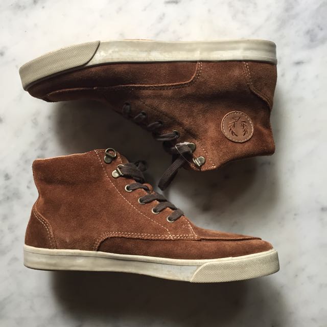 Fred perry clearance leather boots