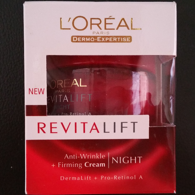 revitalift anti wrinkle and firming night cream