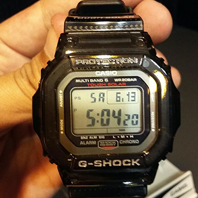 Casio G Shock GWS 5600 Carbon Fibre Limited Edition Men s Fashion