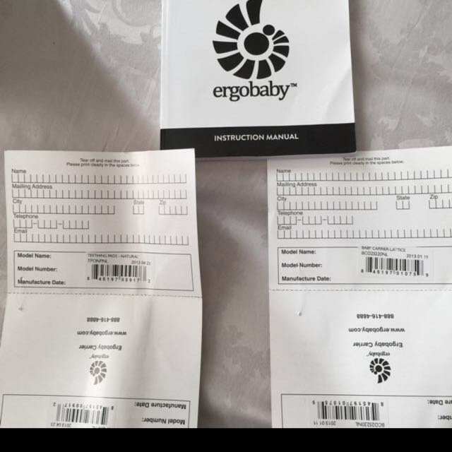 Ergobaby warranty cheap