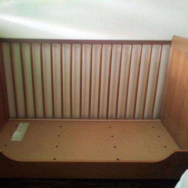Ikea leksvik cot sales