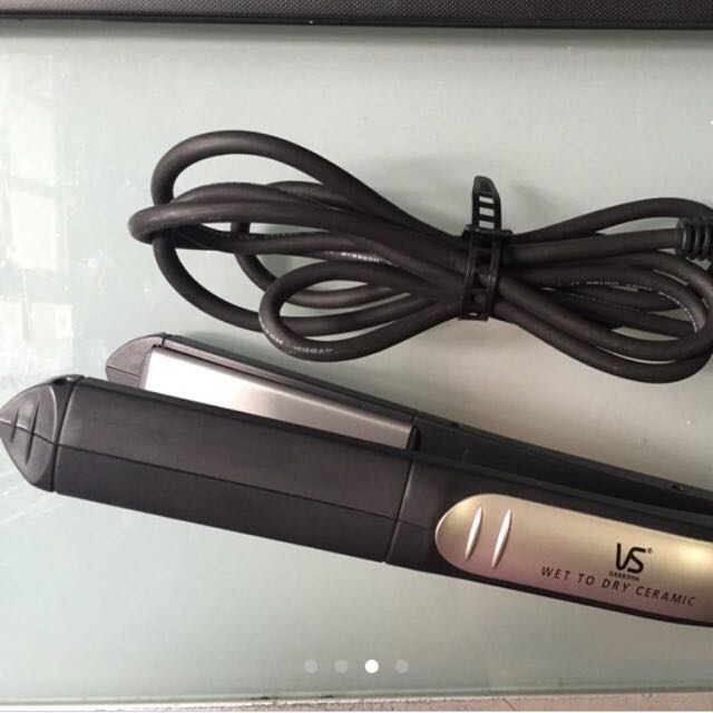 Vidal sassoon wet to dry straightener 2025