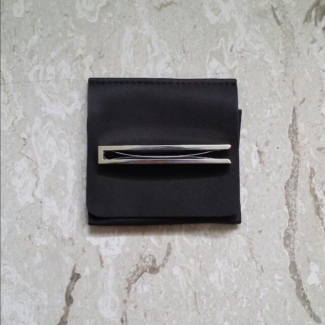 Hermes Tie Bar Clip Sv925 Eclipse Evelyn Punching Taiping (128276