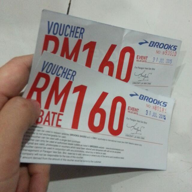 Brooks voucher clearance