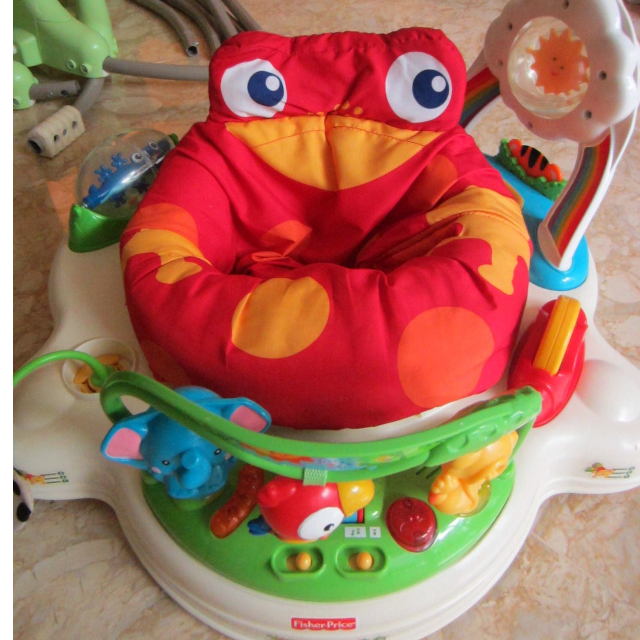 rainforest jumperoo walker