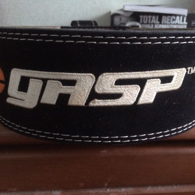 GASP Training Belt (Leather) *RESERVED*, Men's Fashion, Watches