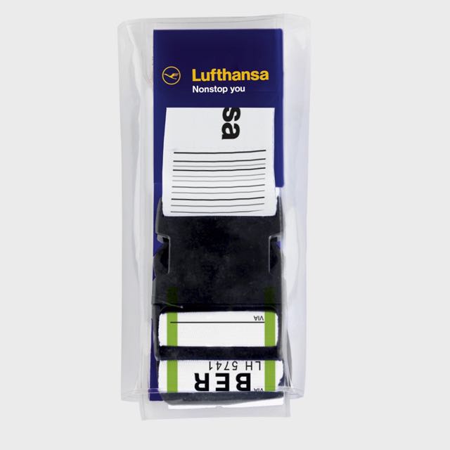 Lufthansa luggage strap discount