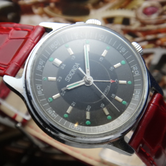 sekonda alarm watch