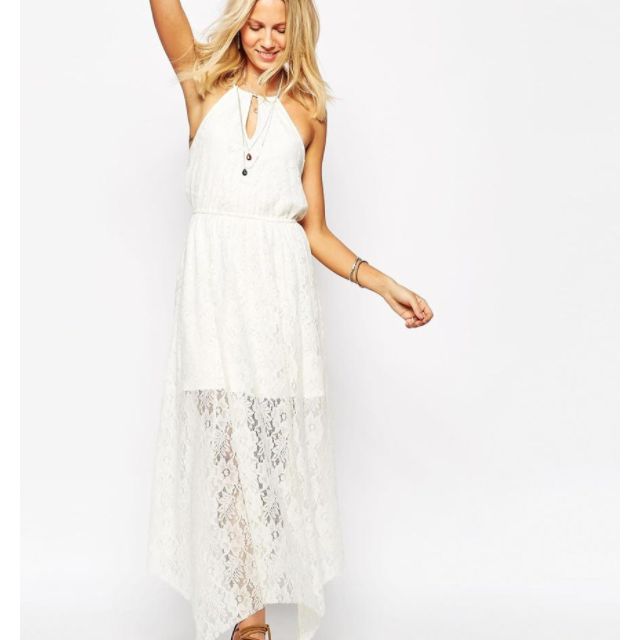Abercrombie and Fitch Lace Maxi Dress 