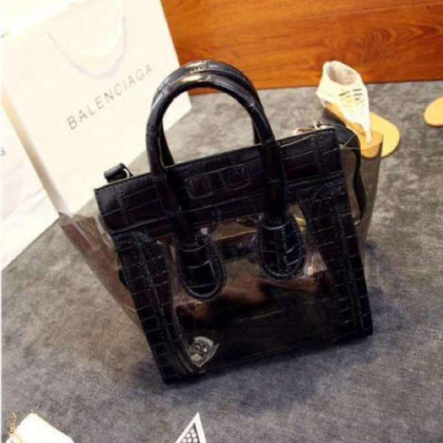 Celine bag transparent online