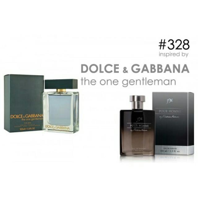 Fm 328 Inspired By Dolce Gabbana The One Gentleman Mens