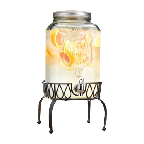In Stock Refreshing Ice Cold Drink Glassware Vintage Mason Jar