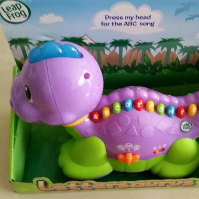 Leapfrog Lettersaurus, Hobbies & Toys, Toys & Games on Carousell