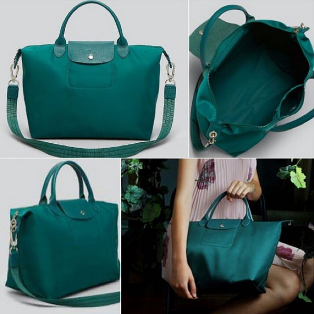 longchamp emerald green