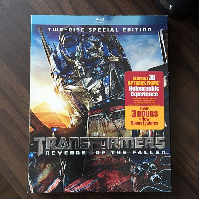 Transformers Revenge Of The Fallen Blu Ray Disc, Computers & Tech