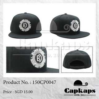 blind color ， black color snapback ， snapback ， caps ， hats .