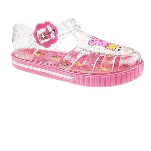 peppa pig jelly sandals