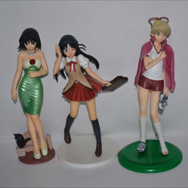 Wallpaper School Rumble Treasure Figure Collection About 10 Inch Tall Each Free
