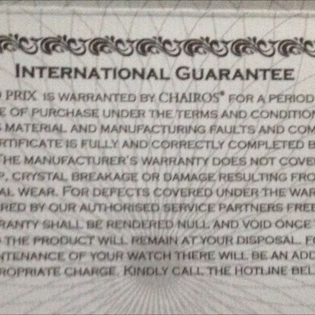 Chairos grand prix price cheap
