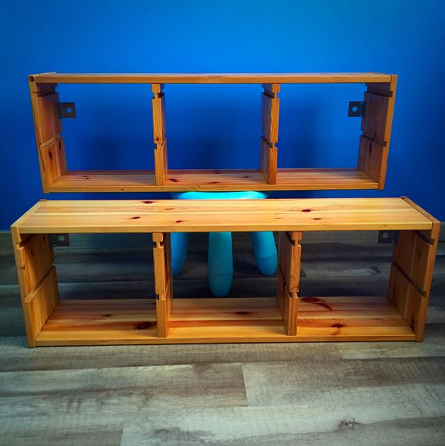 Ikea Trofast Wall Storage Pine 93x30 Cm Furniture On Carou Photo