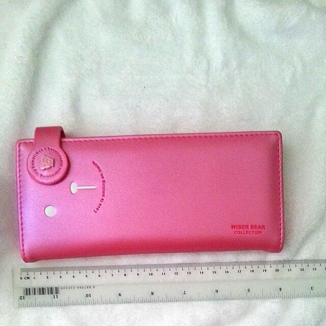 Wiser Bear Wallet (LONG), Women's Fashion, Bags & Wallets, Wallets & Card Holders on Carousell