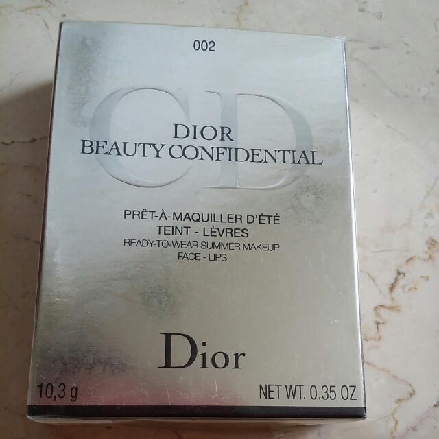 Dior beauty confidential clearance