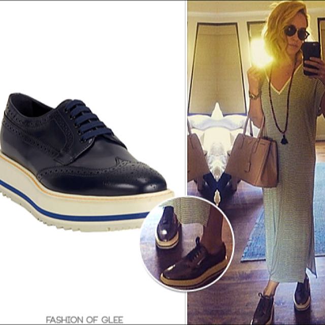 prada wingtip brogue platform sneakers