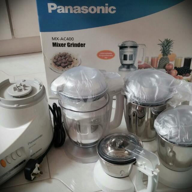 Panasonic Mixer Grinder (MXAC400), TV & Home Appliances, Kitchen