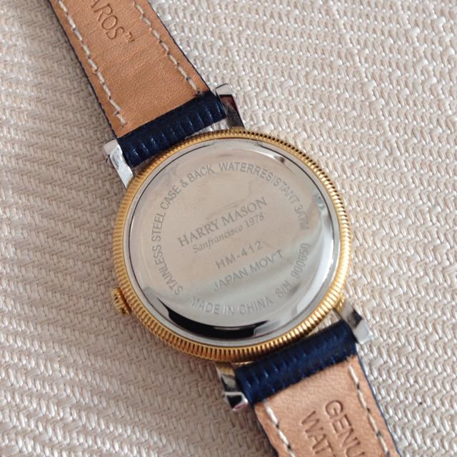 REDUCED Authentic Harry Mason Korean Fashion Watch like