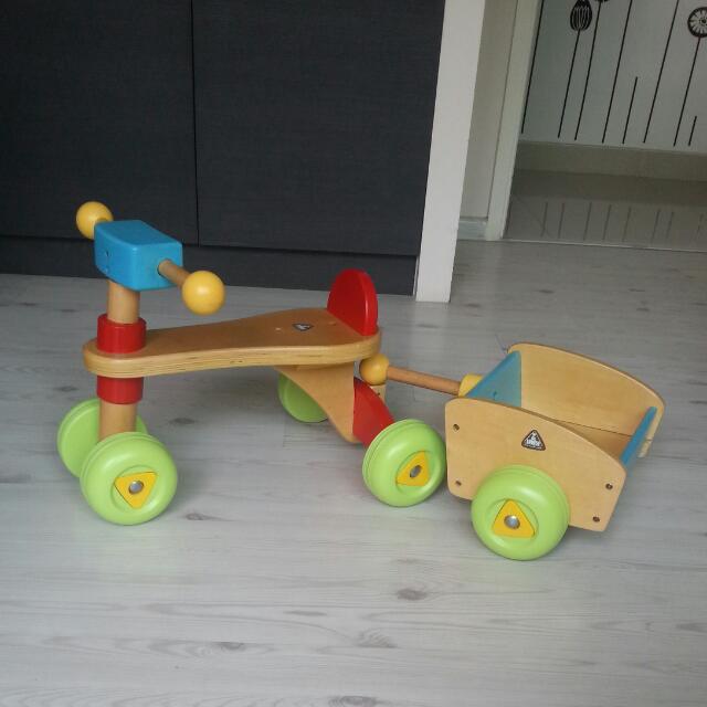 elc trike and trailer