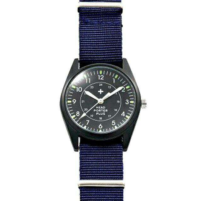 Head porter all black military watch on sale