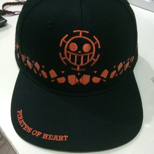 Trafalgar Law Pirates Of Heart One Piece Snapback Hobbies Toys Memorabilia Collectibles Fan Merchandise On Carousell
