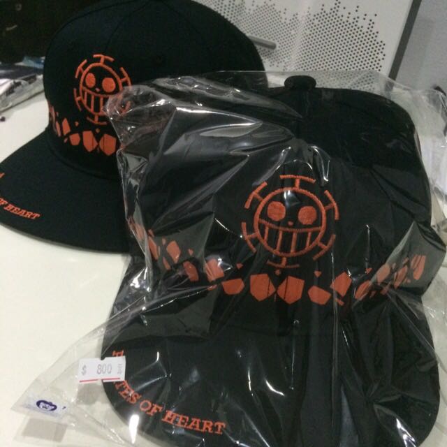 Trafalgar Law Pirates Of Heart One Piece Snapback Hobbies Toys Memorabilia Collectibles Fan Merchandise On Carousell