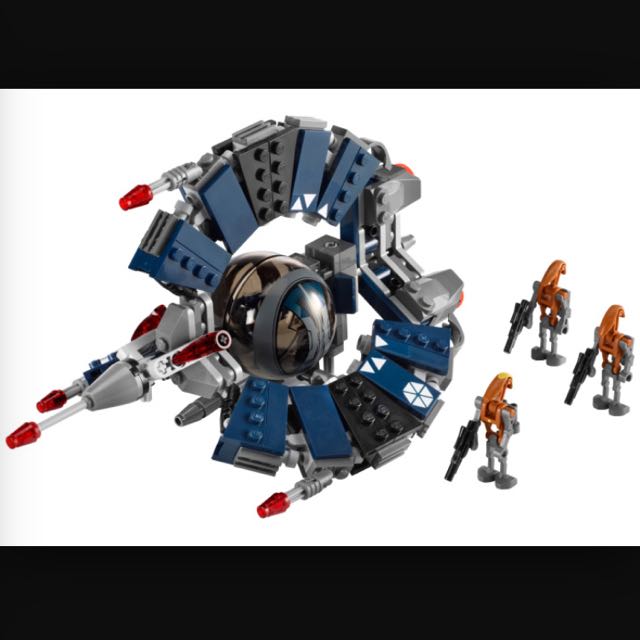 Lego star wars shop droid tri fighter 8086