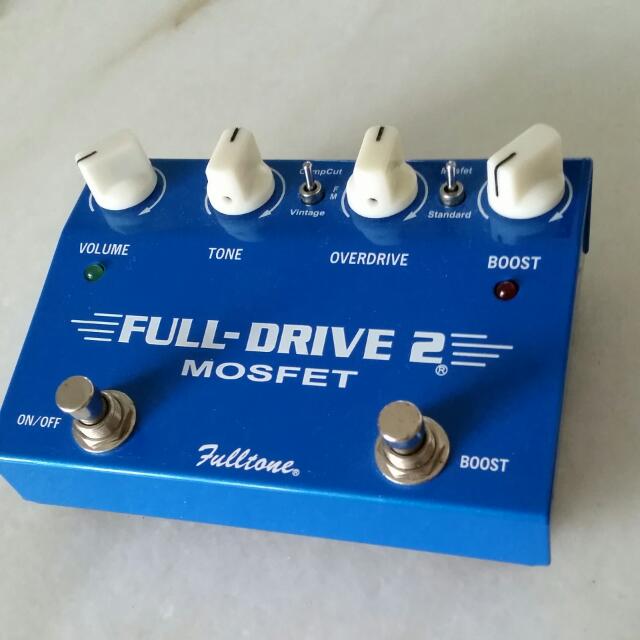 Fulltone Fulldrive 2 Mosfet Overdrive Pedal, Hobbies & Toys, Music
