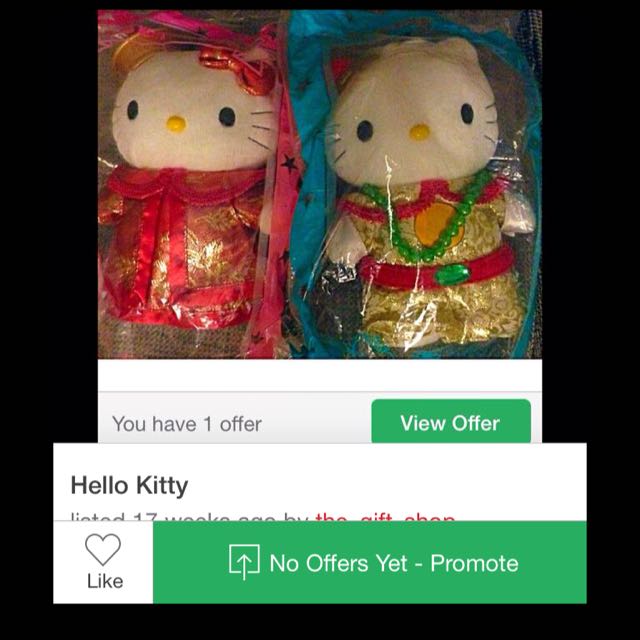 Hello Kitty Couple (Category: Wallets & Card Holders) located in Singapore. Submitted by gifts_for_all (Listing ID 21768921, Image 1). Description: .