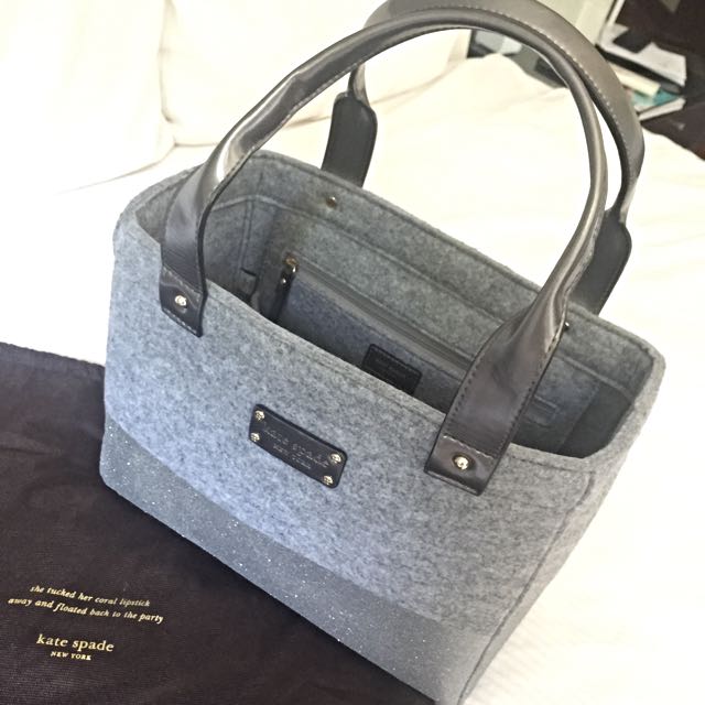 kate spade grey tote
