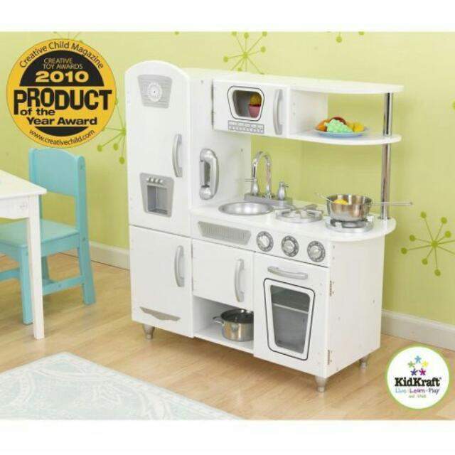 Bnib Kidkraft Vintage Kitchen White Babies Kids On Carousell