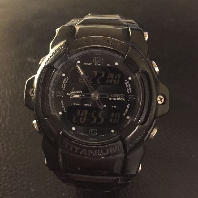 Casio Giez G Shock Titanium GS300 Limited Edition. Discontinued Model