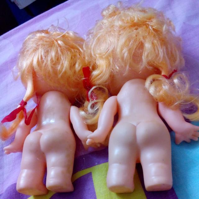 vintage rubber baby dolls