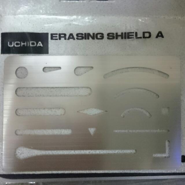 Uchida Erasing Shield A, Health & Nutrition, Face Masks & Face Shields
