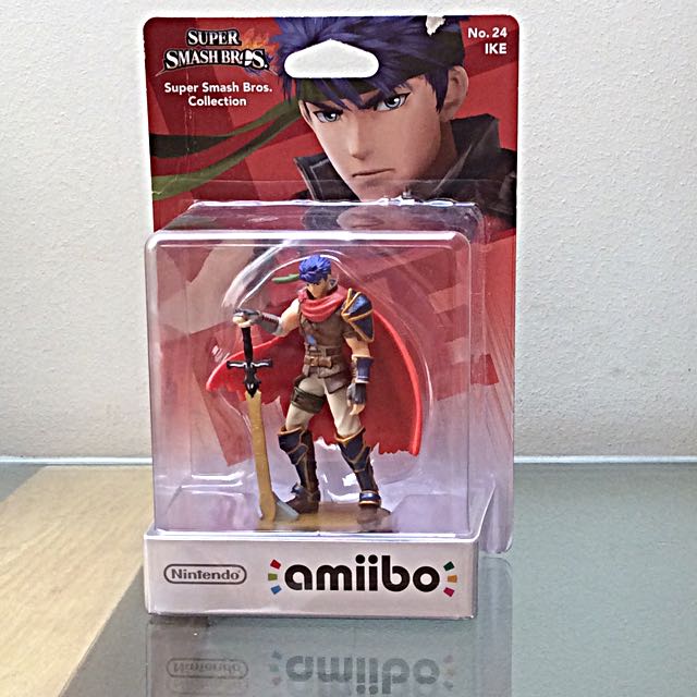 super smash bros ike amiibo