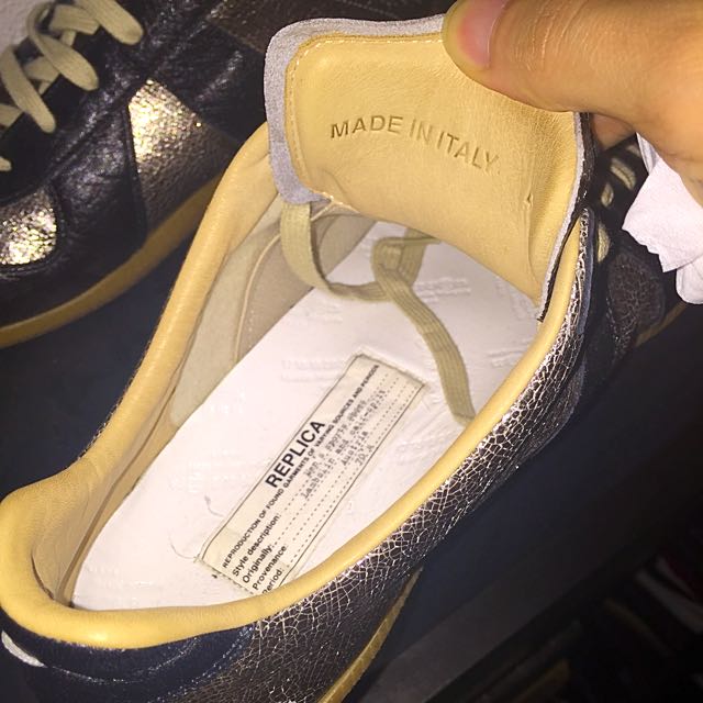 Margiela low best sale top sneakers