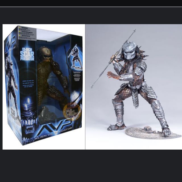 Mcfarlane 12 Scar Predator Alien Vs Predator Avp Neca Hot Toys Toys Games On Carousell