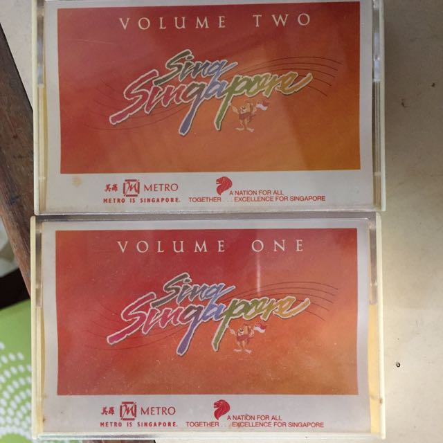 Sing Singapore Cassette Tapes 1988, Hobbies & Toys, Memorabilia