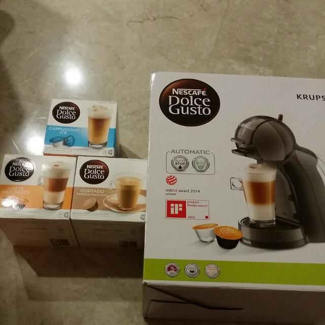 Brand new Nescafe Dolce Gusto Krups Mini Me, Furniture & Home Living