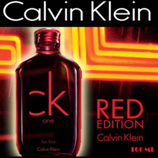 calvin klein ck one red for him