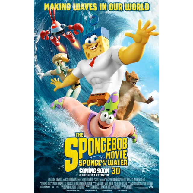 Jane Austen Pila de oscuro HD Movie : The SpongeBob Movie: Sponge Out of Water (2015) mp4, Everything  Else on Carousell